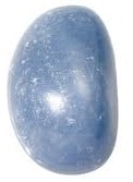 Angelite Tumblestone Only - Metatron Store