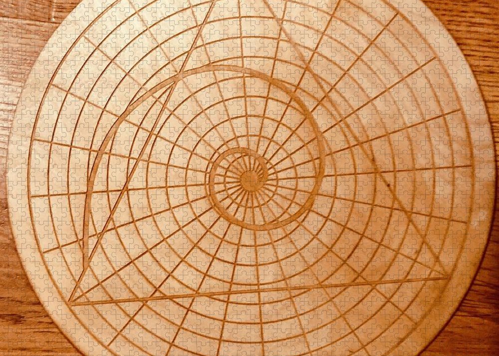 Fibonacci Spiral - Puzzle - Metatron Store