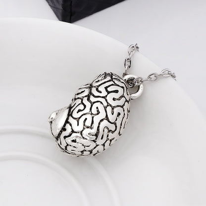 Accessories Human Brain Anatomy Human Organ Necklace - Metatron Store