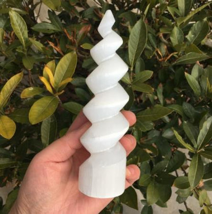 Meditation Healing Stone Healing Gypsum Crystal - Metatron Store