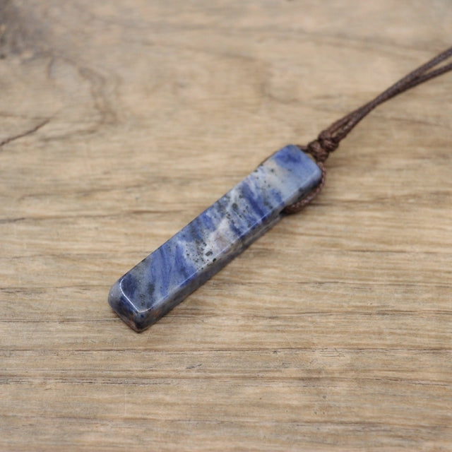 Healing Crystal Natural Stone Slice Pendants Necklace - Metatron Store