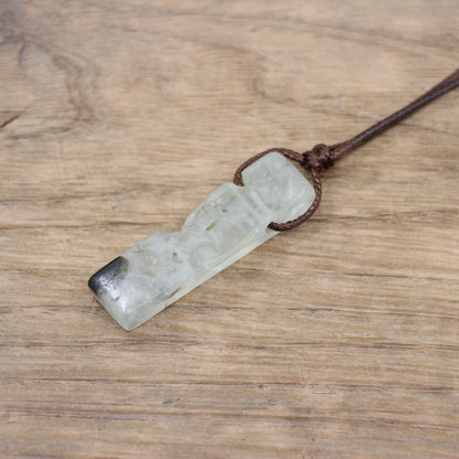Healing Crystal Natural Stone Slice Pendants Necklace - Metatron Store