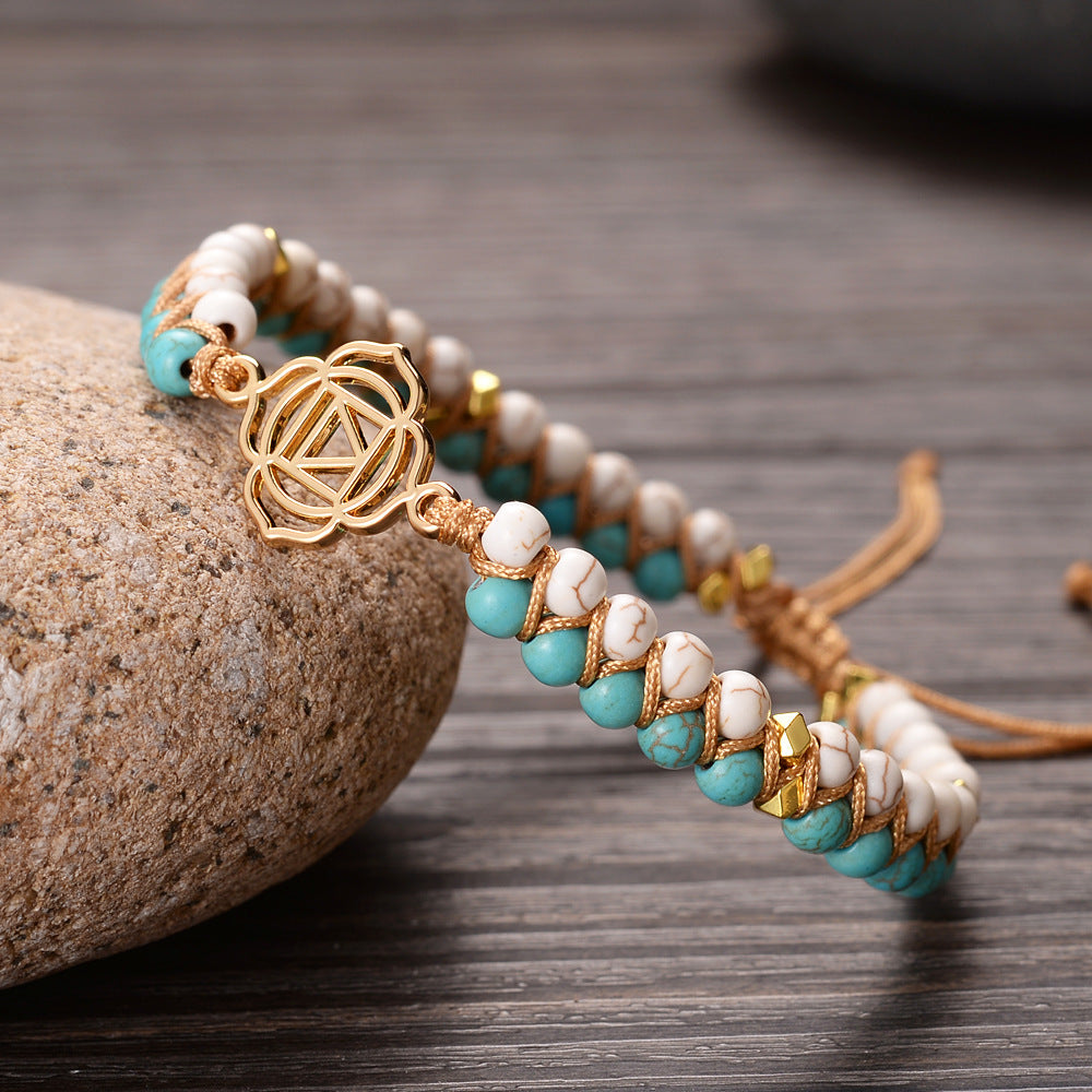 Seven chakra spiritual meditation bracelet - Metatron Store