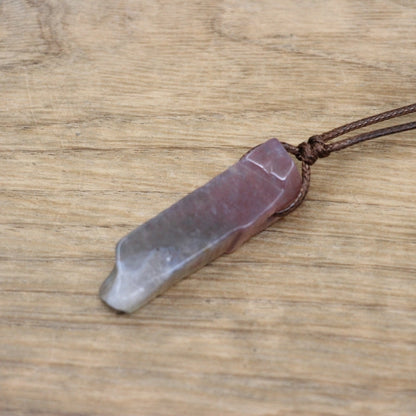 Healing Crystal Natural Stone Slice Pendants Necklace - Metatron Store