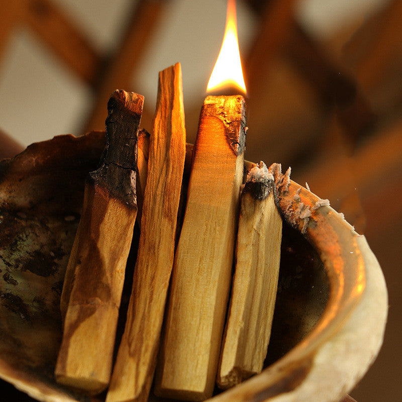 Peru Sacred Wood Logs Palo Santo Natural Aromatherapy Gas Field Space Magnetic Field Meditation Spiritual Fragrance - Metatron Store