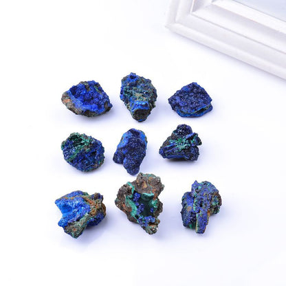 Natural Azurite And Malachite Symbiotic Mineral Crystals - Metatron Store