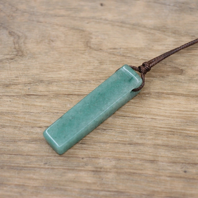 Healing Crystal Natural Stone Slice Pendants Necklace - Metatron Store