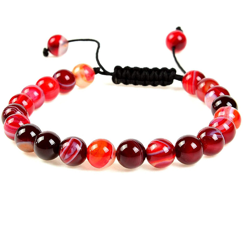 Healing Crystals Stretch Bracelet Natural 8mm - Metatron Store