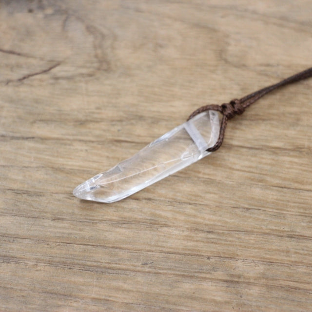 Healing Crystal Natural Stone Slice Pendants Necklace - Metatron Store