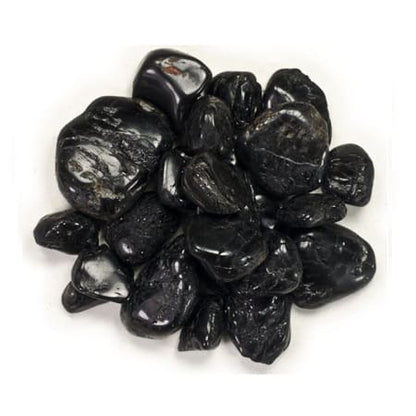 Black Tourmaline Tumblestone Only - Metatron Store