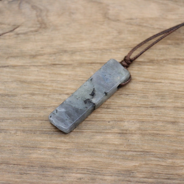 Healing Crystal Natural Stone Slice Pendants Necklace - Metatron Store