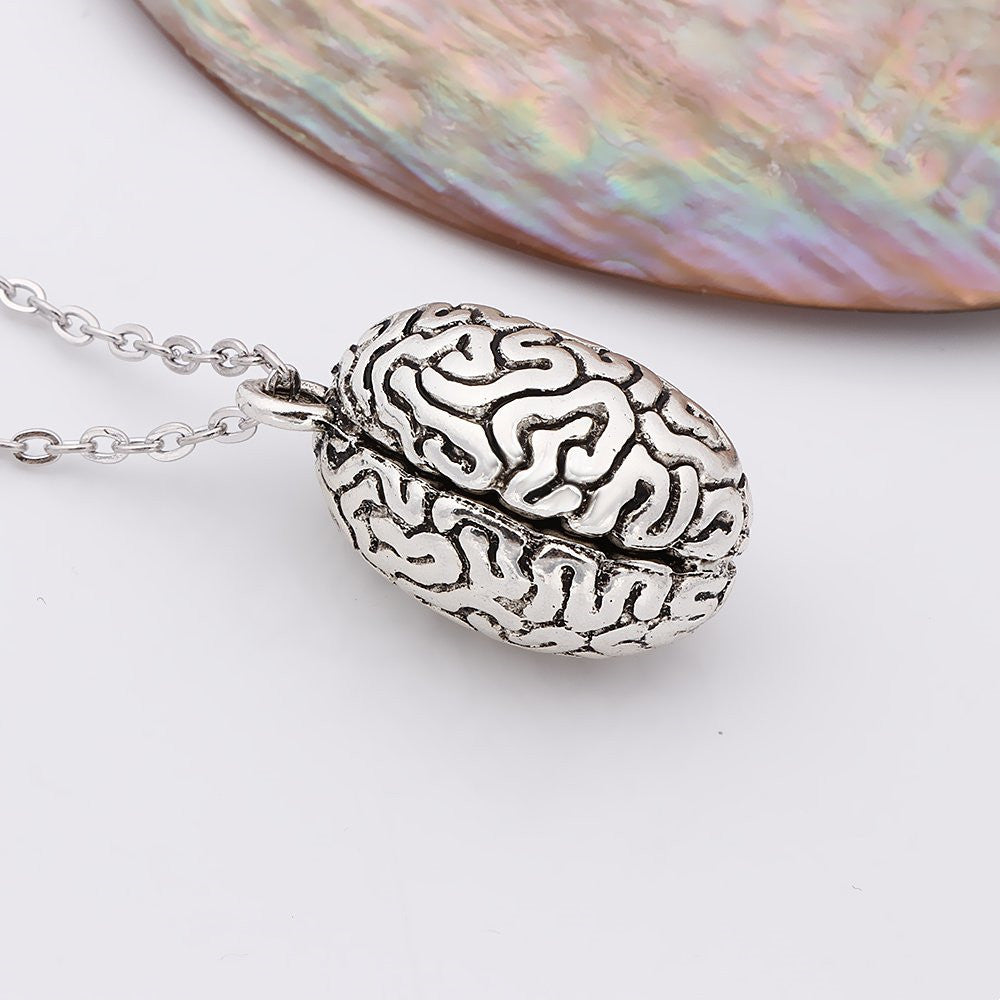 Accessories Human Brain Anatomy Human Organ Necklace - Metatron Store