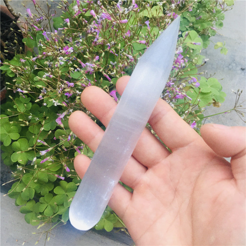 Meditation Healing Stone Healing Gypsum Crystal - Metatron Store