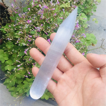 Meditation Healing Stone Healing Gypsum Crystal - Metatron Store