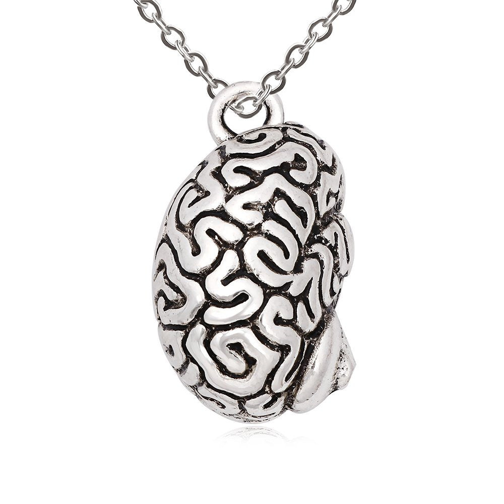 Accessories Human Brain Anatomy Human Organ Necklace - Metatron Store