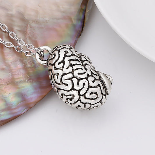 Accessories Human Brain Anatomy Human Organ Necklace - Metatron Store
