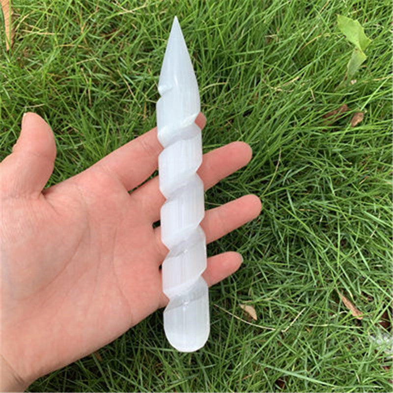 Meditation Healing Stone Healing Gypsum Crystal - Metatron Store