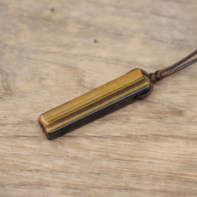 Healing Crystal Natural Stone Slice Pendants Necklace - Metatron Store