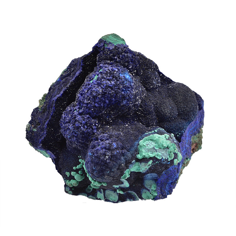 Natural Azurite And Malachite Symbiotic Mineral Crystals - Metatron Store