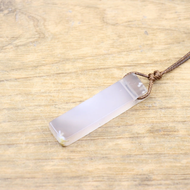 Healing Crystal Natural Stone Slice Pendants Necklace - Metatron Store