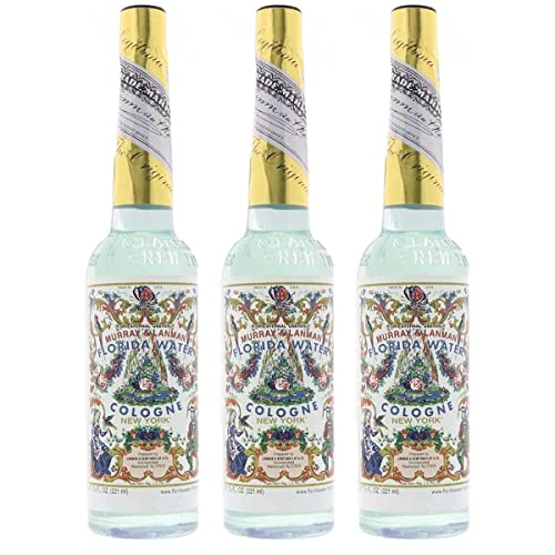 Florida Water Cologne 7.5 Oz - Three (3) Plastic Bottles - Metatron Store