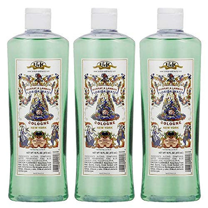 Murray and Lanman Florida Water Cologne Original 16oz (Pack of 3) - Metatron Store