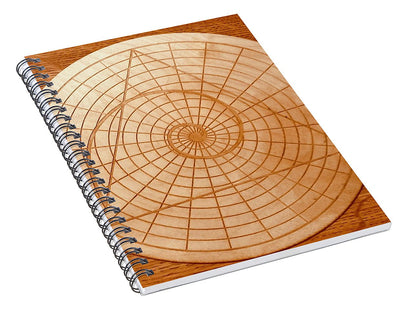 Fibonacci Spiral - Spiral Notebook - Metatron Store