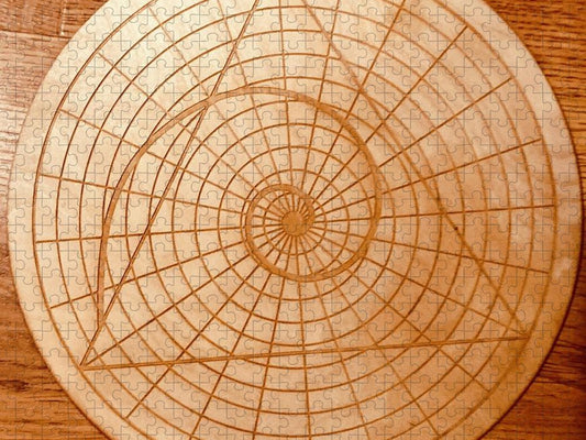 Fibonacci Spiral - Puzzle - Metatron Store