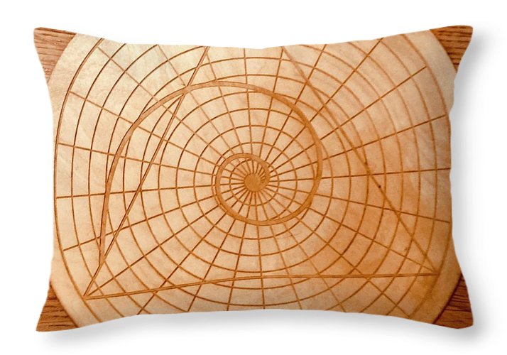 Fibonacci Spiral - Throw Pillow - Metatron Store