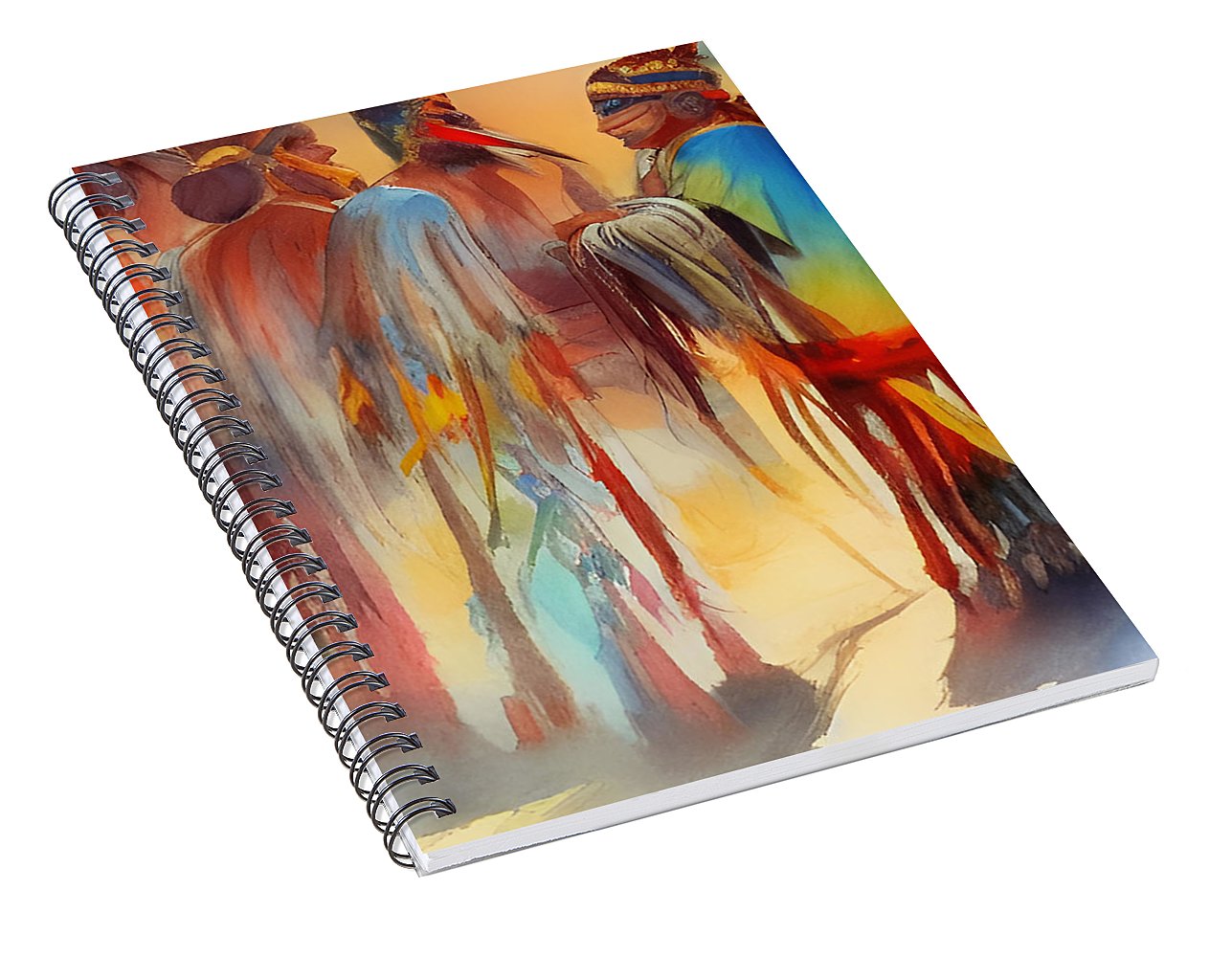 Indigenouscircle - Spiral Notebook - Metatron Store