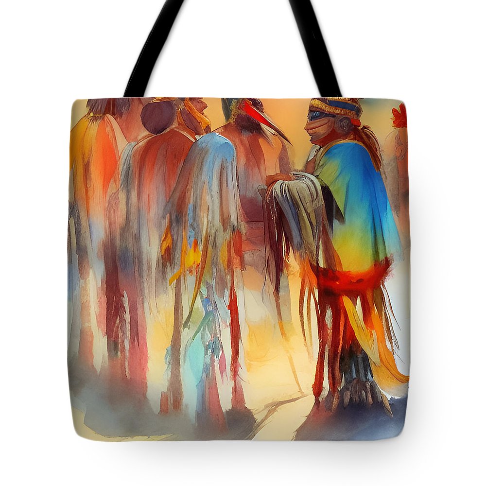 Indigenouscircle - Tote Bag - Metatron Store
